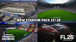 PES 2021 Stadium Pack Season 25\26 - Football Life 2026