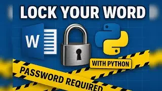Automate Word Document Security with Python | win32com Tutorial