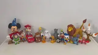 Disney 100 Years of Being By Your Side 8-Pack Figure Set w/ Woody, Pluto, Mater