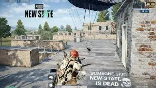 SOMEONE SAID NEW STATE IS DEAD | PUBG NEW STATE 4K HDR ULTRA Gameplay No Commentary