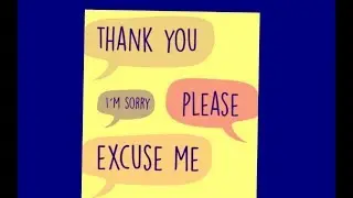 Manners in English | Learn manners | Manners