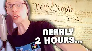 I read the entire U.S. Constitution.