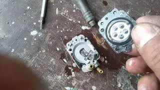My petrol trimmer is overflowing, what should I do?