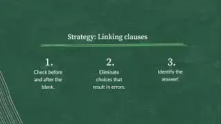 Linking clauses — Worked example