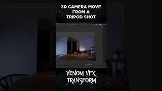 3D Camera Move From A Tripod Shot 