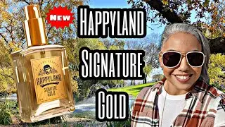Happyland Signature Gold | Affordable Indie | Cool Weather Scent | Glam Finds | Fragrance Reviews |