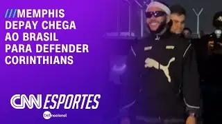 Memphis Depay chega ao Brasil para defender corinthians | CNN NOVO DIA