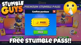 THE BEST *TRICK* TO GET FREE STUMBLE PASS IN STUMBLE GUYS 🔥🤩|| 