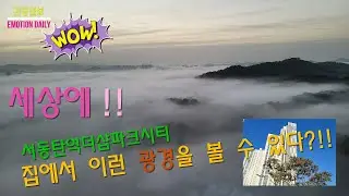 집 안에서 이런 광경을 볼 수 있다니!! 서동탄역더샵파크시티에서 보이는 필봉산, 동탄2 신도시 풍경