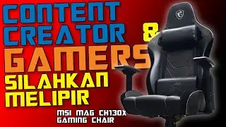 MSI MAG CH130 Series GAMING CHAIR [UNBOXING & REVIEW]