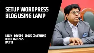 WordPress blog installation on Ubuntu LAMP Server | Linux DevOps BootCamp Day 19