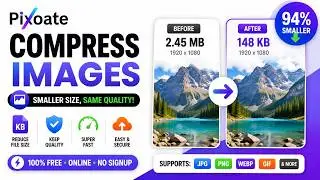 Compress Image Without Losing Quality JPG, PNG, WebP Free Online Image Compressor Reduce Size in KB