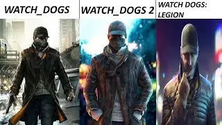 Evolution of Aiden Pearce in Watch Dogs