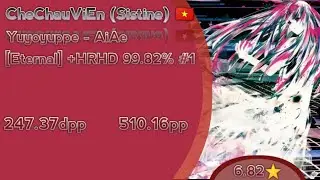 CheChauViEn (Eve Sistine) 🇻🇳. Yuyoyuppe - AiAe [Eternal] +HDHR 99.82% FC #1