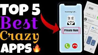 Top 5 Best Crazy Apps For Android in 2024 🔥 || Amazing Useful Apps