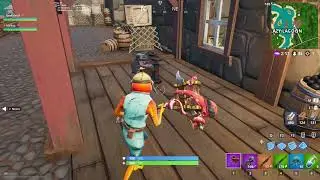 Fortnite spining cannon.