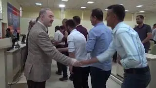 Tuşba Belediyesi 523 | Fevzi Özgökçe Belediye Başkanı Personeli ile Bayramlaşma | 18.06.2018