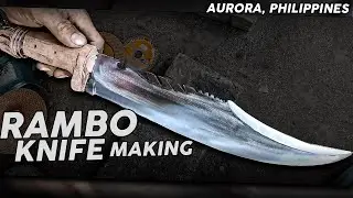 Paggawa ng Rambo Knife ng Dinalungan, Aurora Philippines