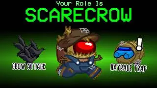 NEW Evil Scarecrow Role In Among Us!