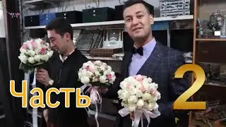 Свадебний Букет 💐 невесты👰  из Белых роз 😍| KELIN QO’LI (GULI)QANDAY YASALADI 😇