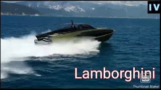 Lamborghini boat with 4000 horsepower engine!