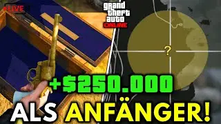 Schatzsuche für goldenen Revolver als Anfänger SOLO Durchlauf | Geld verdienen in GTA Online 2024