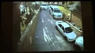 блондинка за рулем