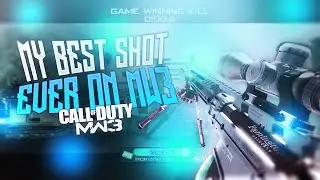 MY BEST MW3 SHOT EVER!