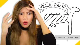 PICTIONARY w/ ARTIFICIAL INTELLIGENCE - Quick, Draw!