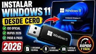 ✅How to Download and Install Windows 11 From Scratch | Official ISO + Rufus 2026
