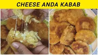 Try this new kabab recipe easy & simple | Cheese & egg kabab recipe with freezing method