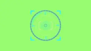 FREE | NO COPYRIGHT | GREEN SCREEN | Head-Up Display Target | HUD Target 7