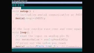 Datalogging with Arduino and Excel
