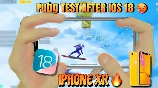 iPhone XR iOS 18 pubg live test#bgmi #pubgmlive #shortsfeed #bgmilive #shortsfeedlive
