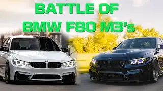 Battle of BMW M3s in Mexico highway