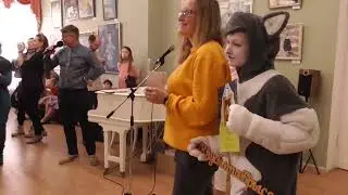 Открытие выставки мартовский кот 05.03.22.