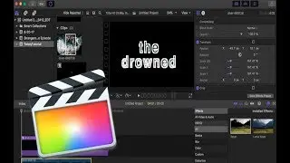 How To Place Images & Videos Inside Text (Method 2) - Final Cut Pro X Tutorial