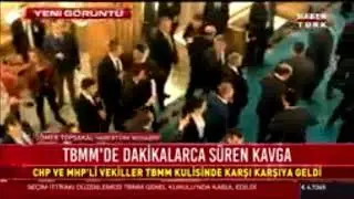 meclis kavga