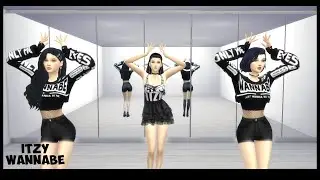 ITZY - WANNABE [SIMS 4 DANCE ANIMATION]
