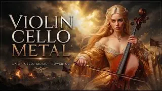 ⚔️ RISE OF THE WARRIOR — Epic Violin & Cello Metal | Symphonic Battle Music