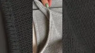 Kettle stitch without a needle: a quick video tutorial