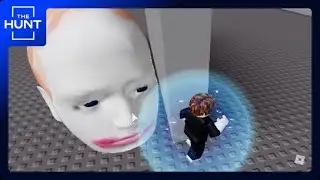 Roblox : Escape Running Head : The Hunt Badge --- How To Get