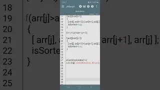 JavaScript Tutorial: Learn Odd-Even Sort