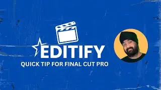 QUICK TIP FCPX | Converting Secondary Timeline to Primary Timeline