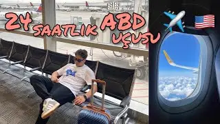 24 saat süren 3 aktarmalı ABD yolculuğum ve kayıp valizler ✈️ 🇺🇸 | #tlginusa
