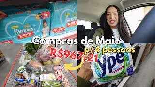 MAY 2025 PURCHASES - WHAT I BOUGHT FOR LESS THAN R$1000 family of 4