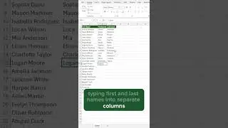 Split Full Names in Seconds with This Excel Shortcut