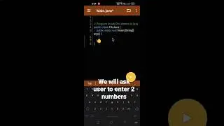 Java program to add 2 numbers | jvdroid | jvdroid programming