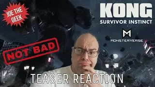 KONG : SURVIVOR INSTINCT (2024) | MEW MONSTERVERSE GAME | TEASER REACTION