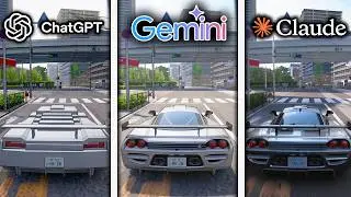 ChatGPT vs Gemini vs Claude Make Forza Horizon 6 From Scratch
